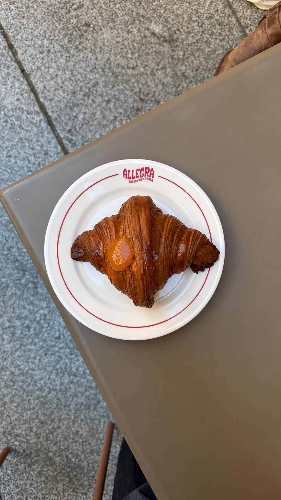 Croissant con Confettura di Albicocca fatta da noi
